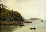 Indians Fishing by Albert Bierstadt